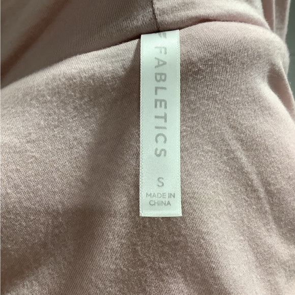 Fabletics Blush Hooded Sherpa Teddy Jacket Size S - Picture 7 of 9